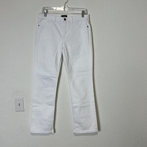 Theory White Split Hem Skinny Fresh Denim Size 31